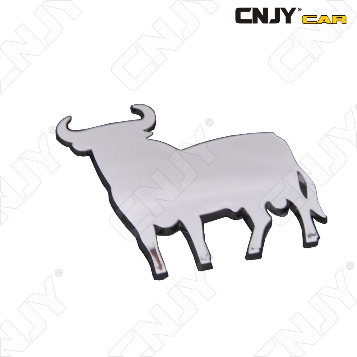 embleme-logo-3d-adhesif-el-toro-taureau-espagnol-espanol-spain-moto-auto-adhesif-chrome-badge-plastique-abs-haute-resistance