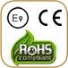 Homologation : E9 CE ROHS 