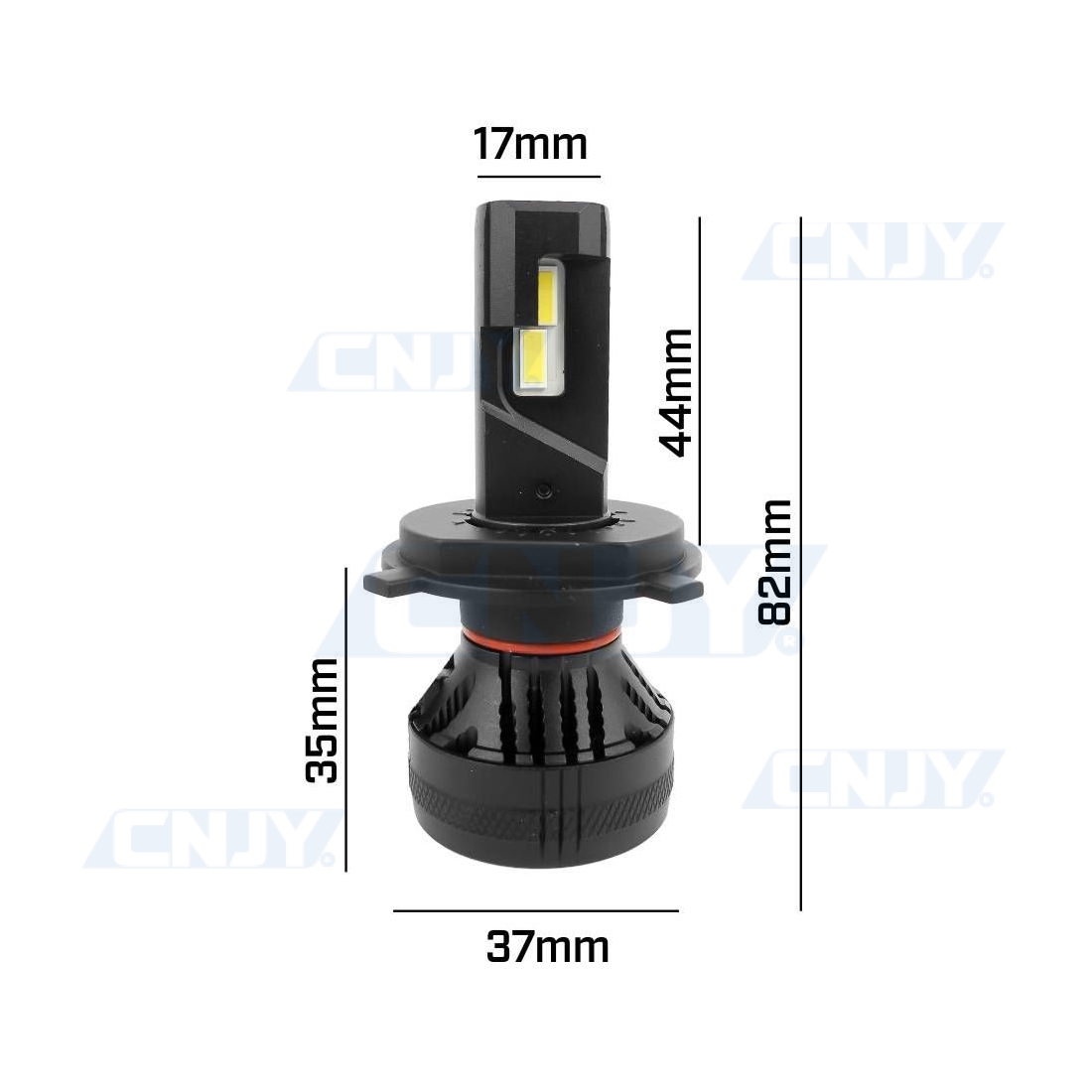 KIT led haute puissance ampoule H1 P14.5S ELISTAR V12 auto moto camion 12v  24v 6000K