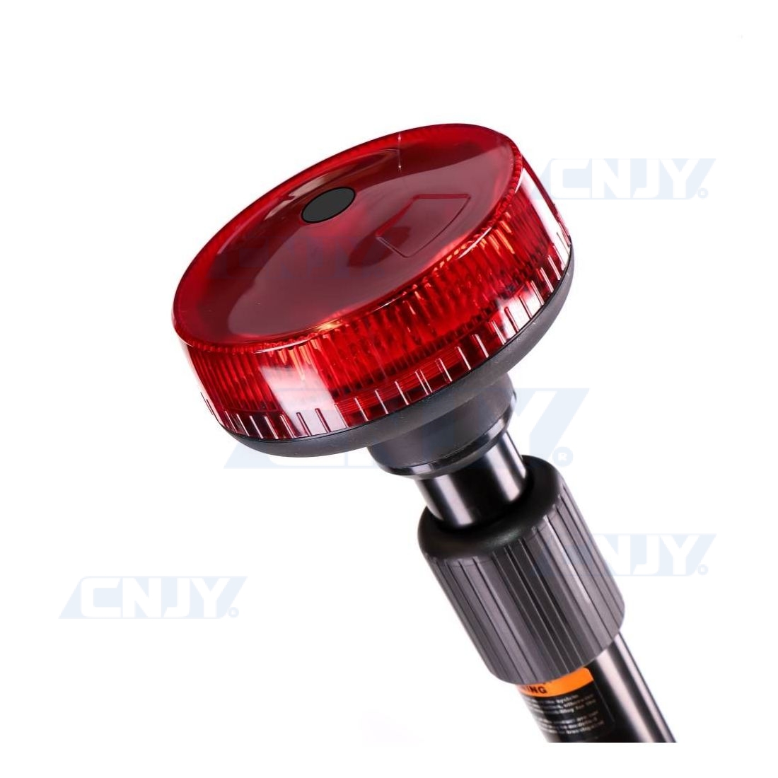 Gyrophare de moto sur mat télescopique à led rouge MOTOCOP®V1-P