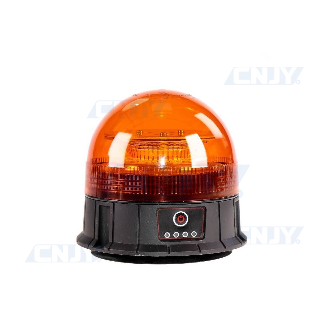 Gyrophare led orange autonome et magnétique rechargeable sans fil