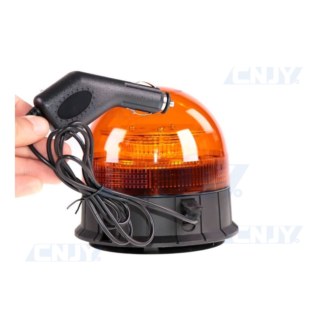 Gyrophare 108 led orange 12v + alim 220v girophare - Cdiscount Auto