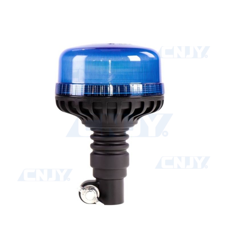 Gyrophare led 36W bleu sur mât flexible