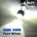 1 AMPOULE LED BLANC CNJY CORE1 BA15S S25 P21W CANBUS ANTI ERREUR ODB FEUX JOUR DIURNE