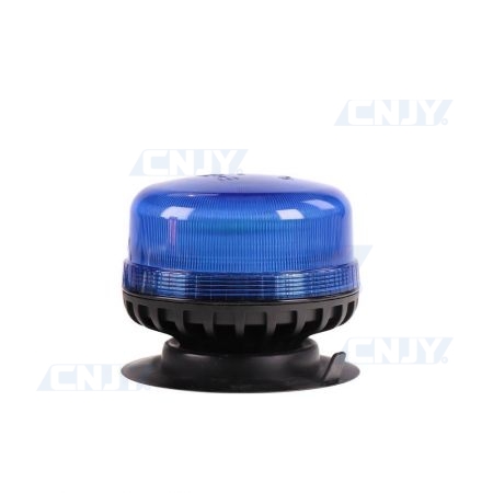 Gyrophare led bleu 36W compact magnétique ECE R65 E9