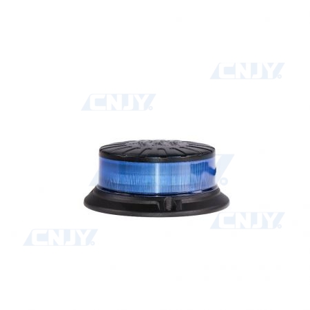 Gyrophare led bleu 27W ISO 3 points GYROCODE3® E9-Classe1 12V/24V 