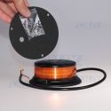 Gyrophare led orange extra plat 36W ISO Classe1