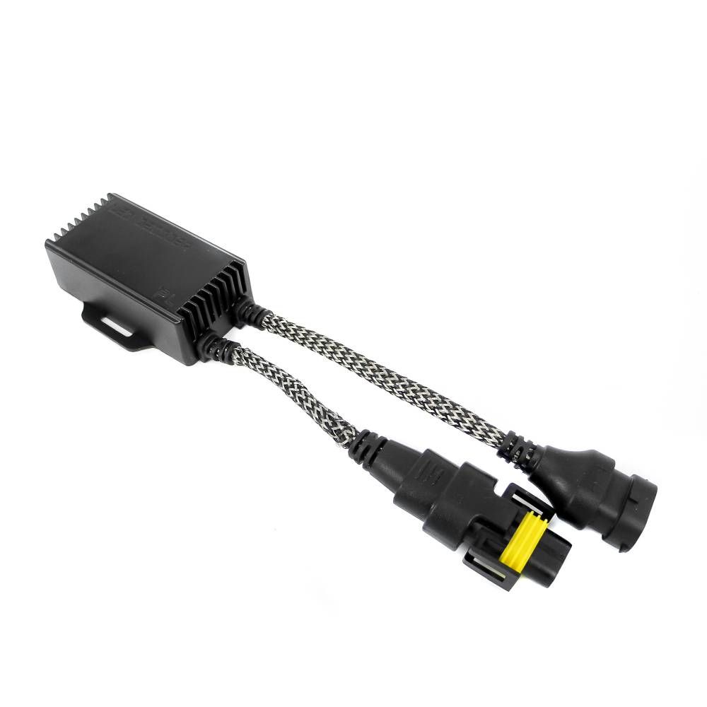 Câble anti erreur ODB et anti parasite H8 H9 H11 H16 Plug and Play ULTIMATE  CANBUS de CNJY® pour montage led auto moto.