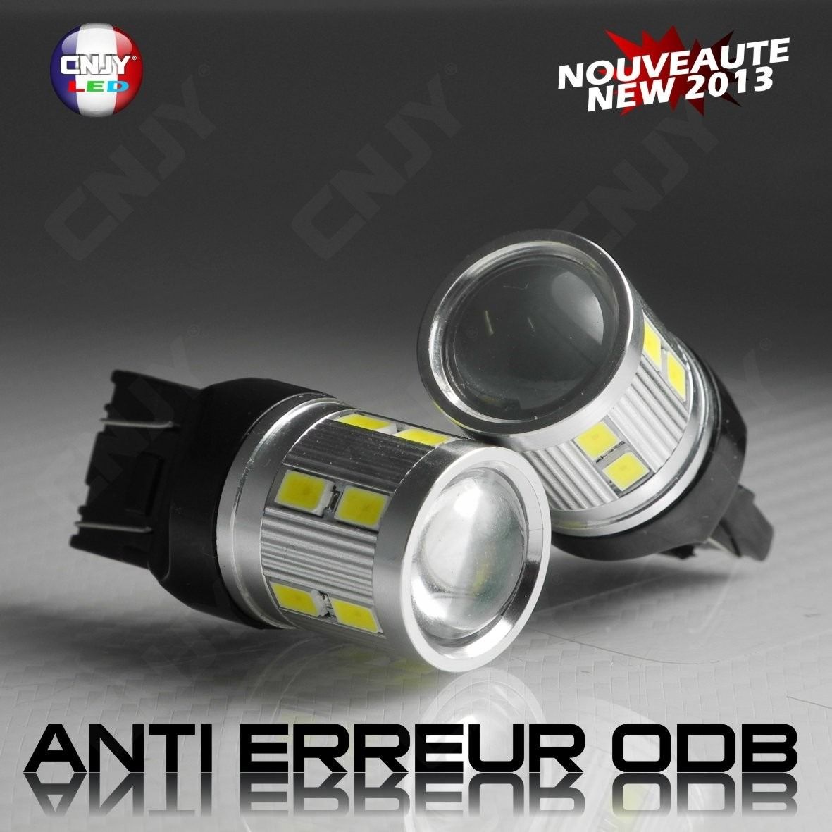 2 Ampoules Veilleuse Feux De Jour 5000K Ultra Blanc Pour Peugeot 208 - Neuf