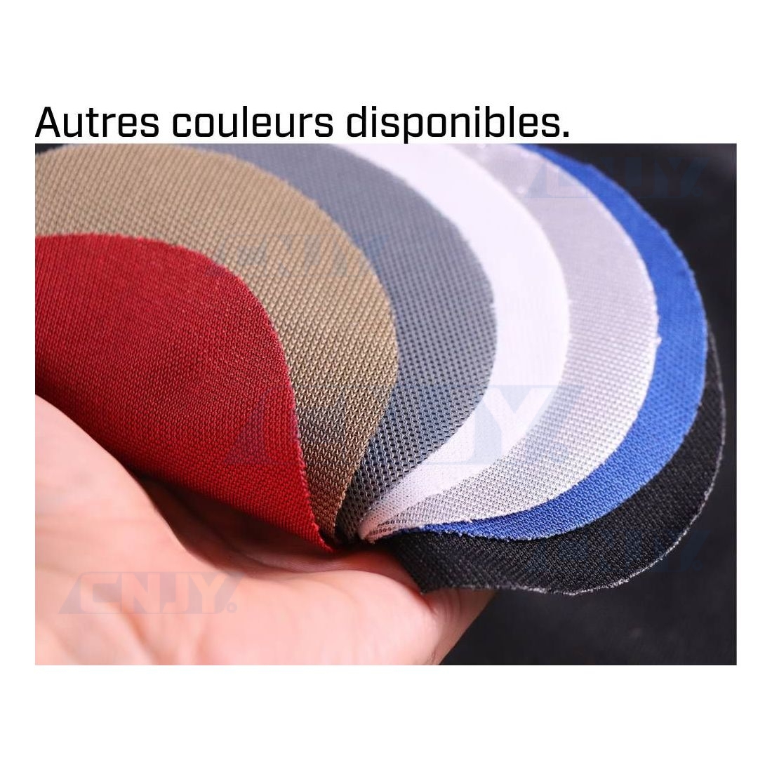 ROULETTE DE TISSU CIEL DE TOIT NID D'ABEILLE TYPE AUDI VW GRIS - 70x140cm