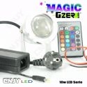 PROJECTEUR CNJY MAGIC GZER - SPOT RGB RVB MULTI COULEUR COLOR 10W 12V -DECORATION BAR AUTO TUNING DISCOTHEQUE