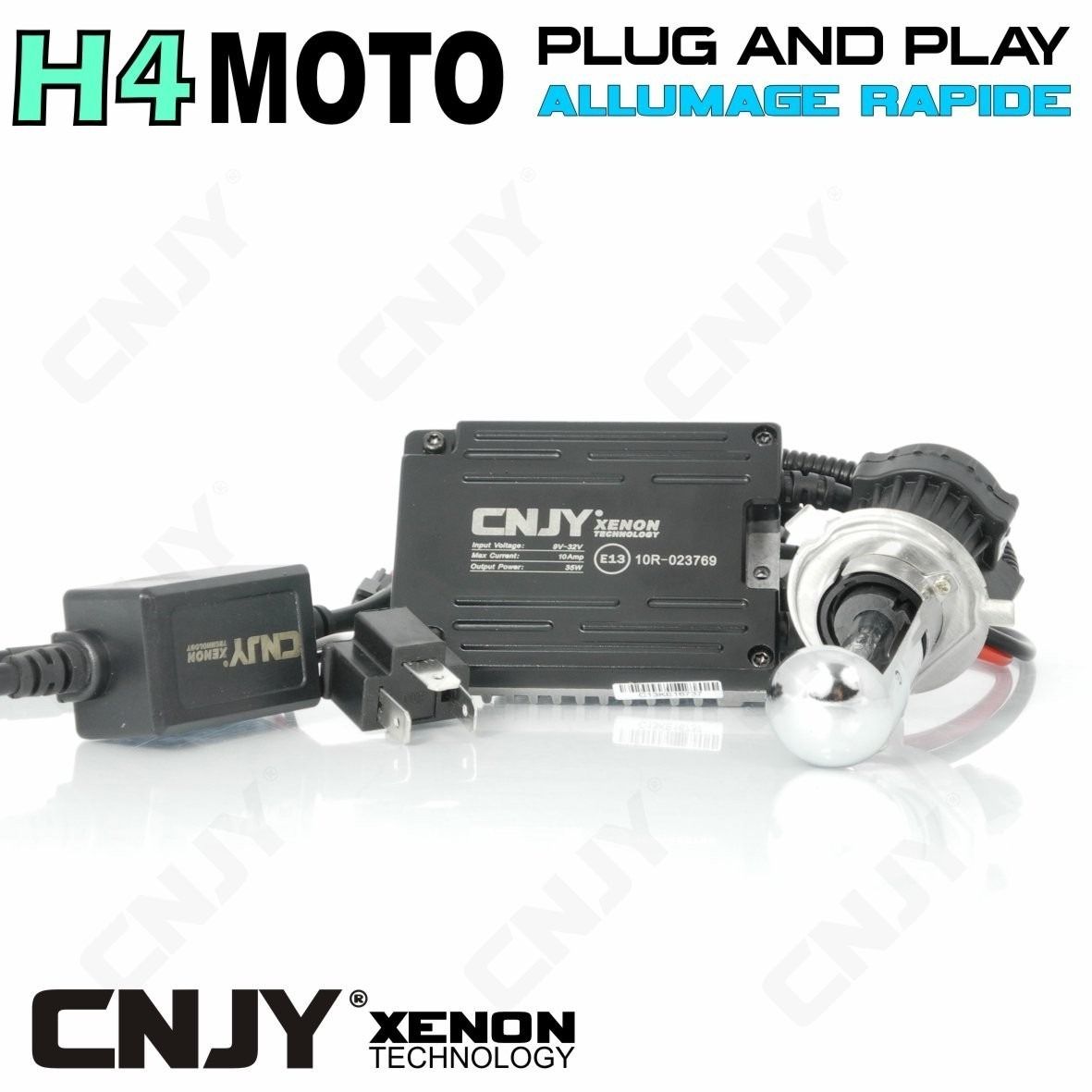 KIT XENON HID SPECIAL MOTO H4 HI LOW BI XENON 5000K 6000K 8000K 10000K