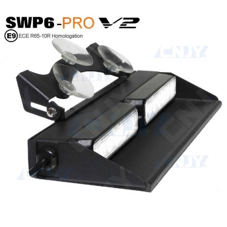 Feu à éclat led blanc pour pare brise SWP6-Pro® 36W 12V/24V