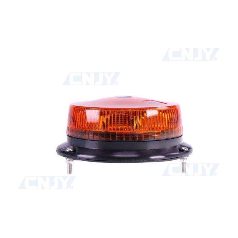 Gyrophare Base Aimante 8 LED Rotatif 12/24V Homologué Véhicule de