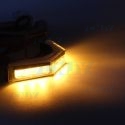 Feu à éclat led pour calandre moto U 