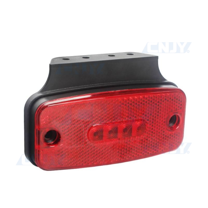 FEU DE POSITION 6 LED ROUGE 24V ULTRA PLAT