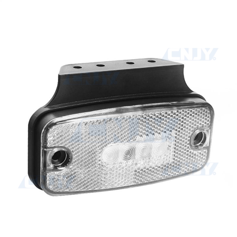 Feu de gabarit à led blanc pour camion remorque 12V 24V