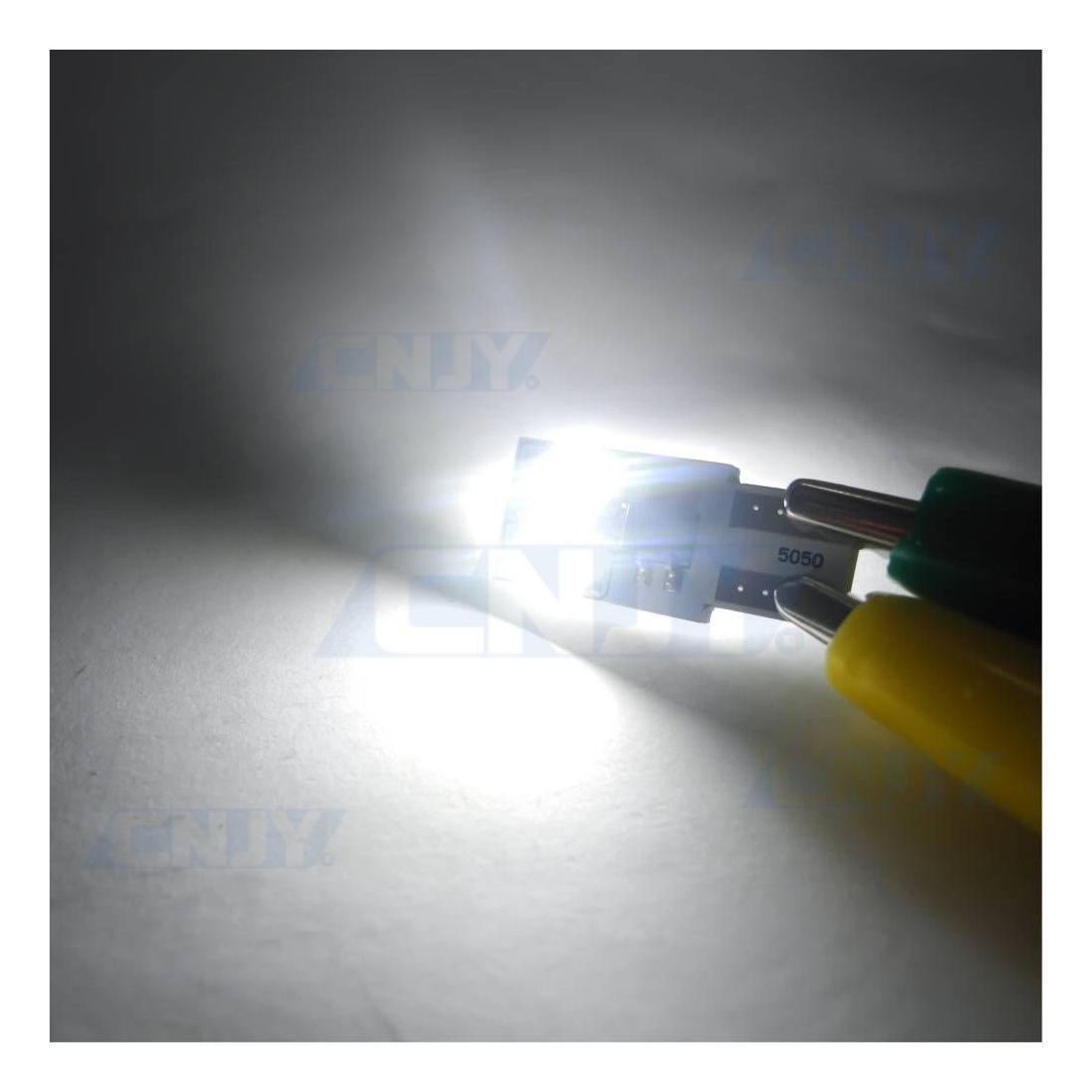 AMPOULE LED DEPOLARISEE CANBUS 2 FACES W5W T10 12V SMD 5050 ANTI ERREUR ODB