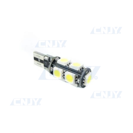 AMPOULE 9 LED W5W T10 12V SMD ANTI ERREUR CANBUS ODB