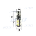 AMPOULE LED W5W T10 SANSI ERREUR ODB