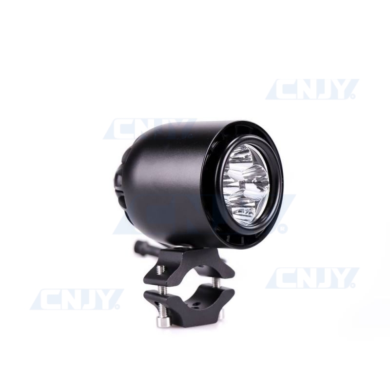 Feux auxiliaire led moto DEEPER®V2 Spot longue portée et anti brouillard  solide, puissant et universel.