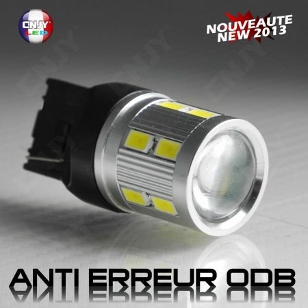 Ampoule led T10 W5W - (9w - CREE) - Anti Erreur ODB