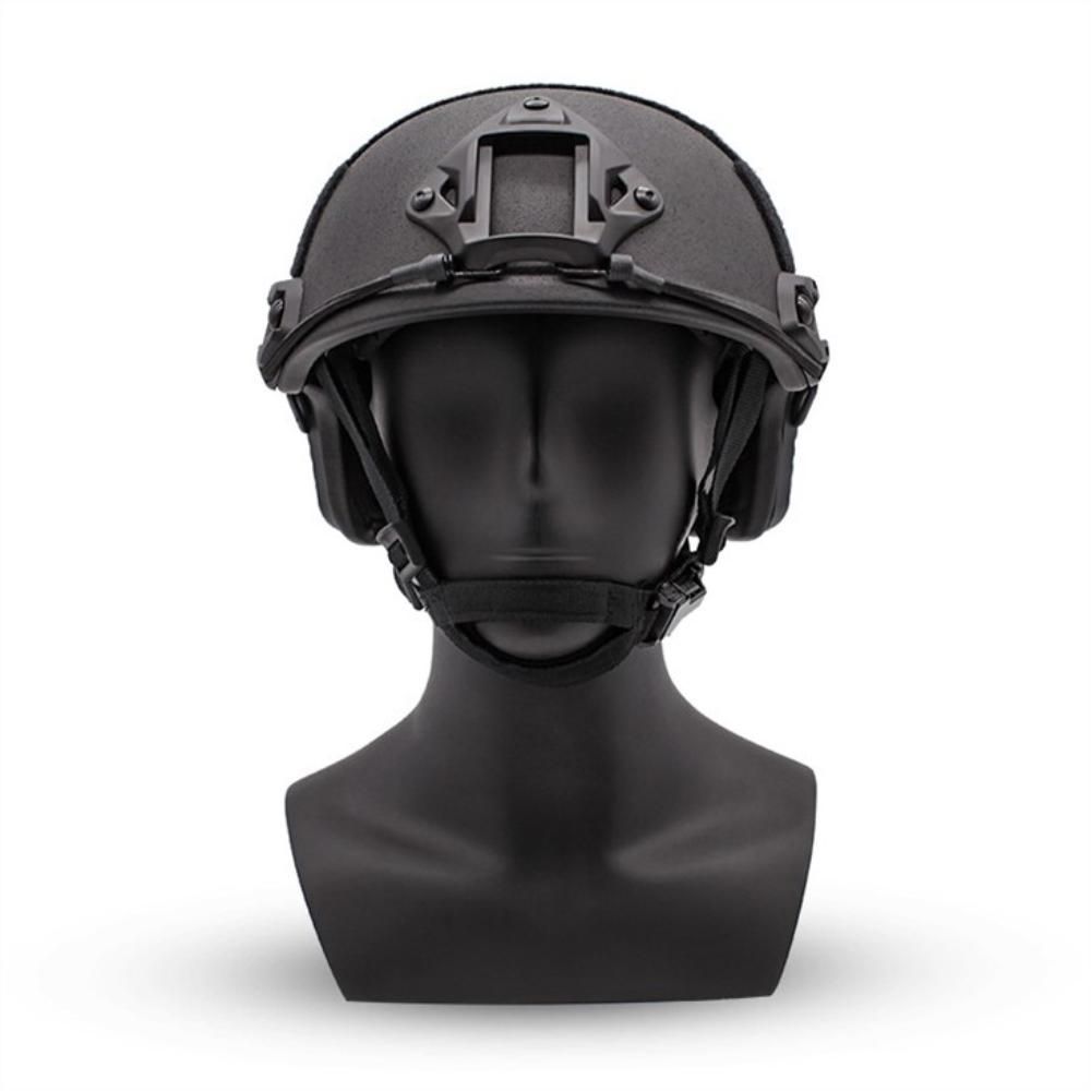 MICH Casque Tactique NIJ IIIA - UHMW-PE, 1,5 Kg, Compatible Visée Nocturne, Suspension Wendy Réglable, Pour 55-62 Cm