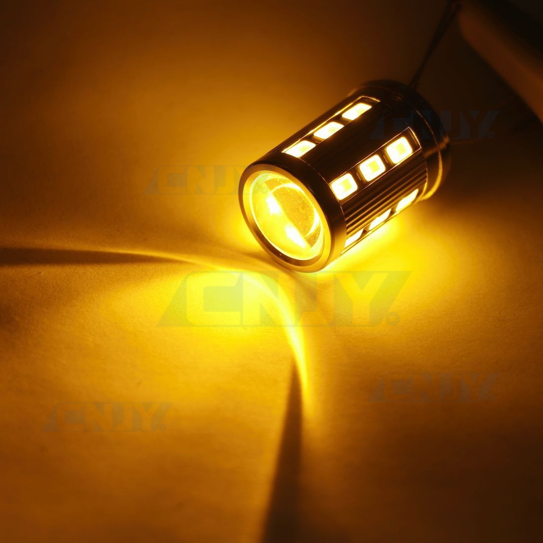 Ampoule LED W21/5W / 6 LEDS HAUTE PUISSANCE BLANC / LED T20