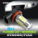 Ampoule LED FlickFlack® HLU fixe & Flash stroboscopique - Pace car 12V/24V