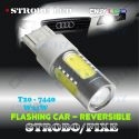 Ampoule LED FlickFlack® HLU fixe & Flash stroboscopique - Pace car 12V/24V