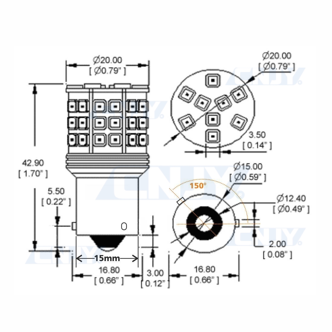 Bau15S led 