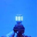 AMPOULE 45 LED BLEU BA15S R10W P21W 12V GYROPHARE GOUTTE D'EAU