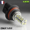 1 AMPOULE LED HB5 9007 P29T 18SMD 12V POUR FEUX DE JOUR & PHARE ANTI BROUILLARD