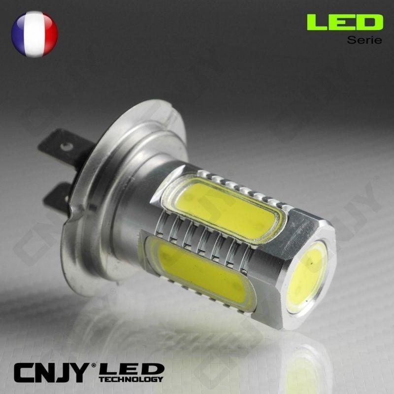 Kit led ampoule H7 feux de croisement et route 24V pour camion