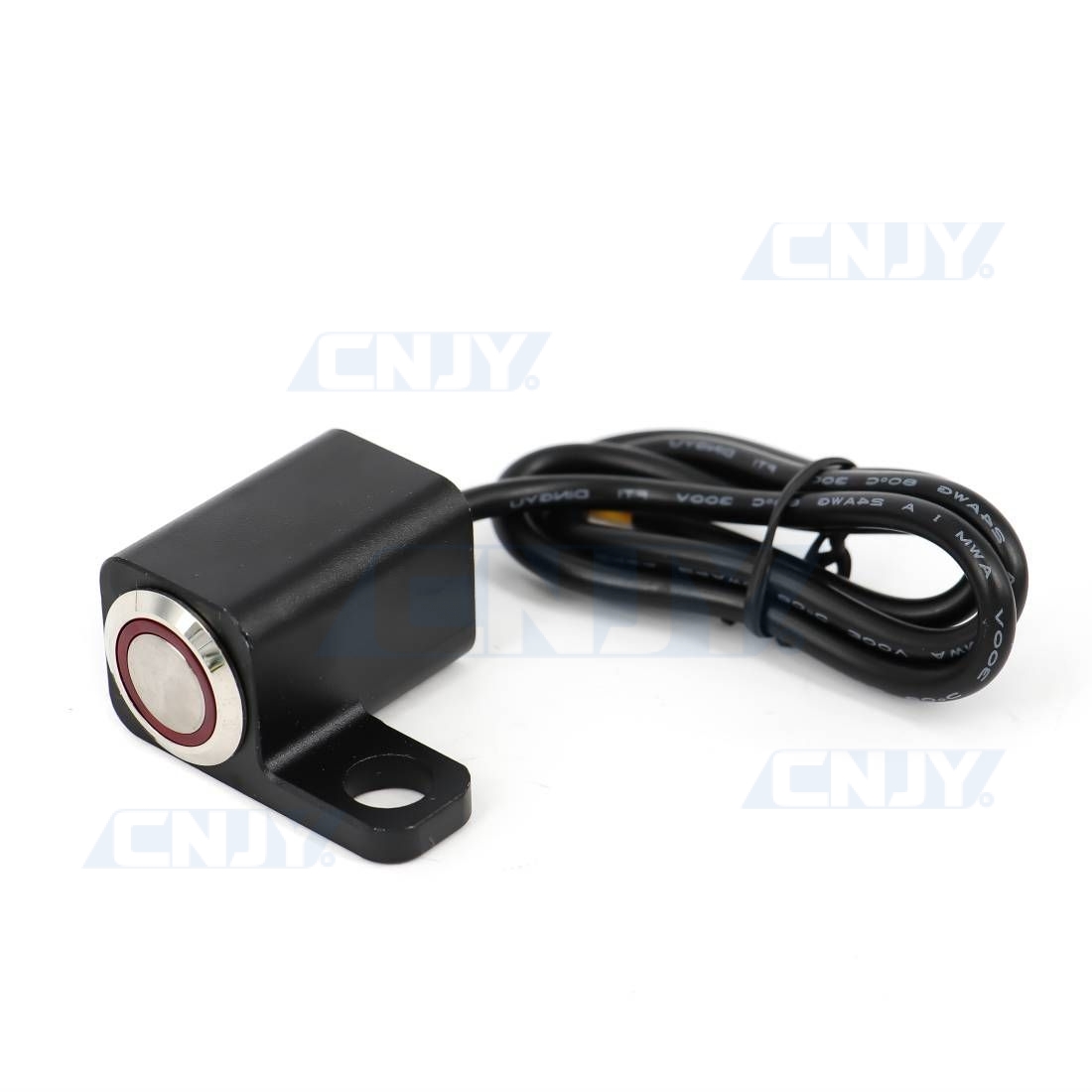 INTERRUPTEUR ON/OFF LUMINEUX ALU POUR GUIDON DE MOTO IGM11® 12V 24V