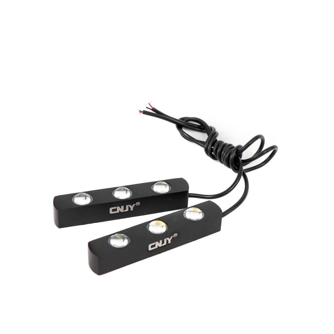 Phare Led Moto 2 Pièces Phares Antibrouillard à LED Pour Moto Fisheye 60 W 6000 Lm 6000 K 3000 K Ambre Jaune Blanc Bicolore Phare De Travail Offroad Pour Moto Camion Suv