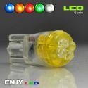 AMPOULE T10 W5W 4 LED VEILLEUSE AUTO MOTO