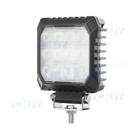 Phare de travail carré 9 Leds avec interrupteur -12/24 volts - L