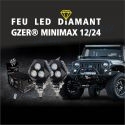 MINI Phare feu de travail led MOTO 4X4 AUTO CAMION