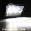 Phare de travail à led longue portée et position
