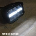 Phare de travail à led longue portée et position