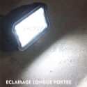 Phare de travail à led longue portée et position