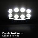 Phare longue portée et position à led GZER®JUMBO XXL 64W 12V 24V