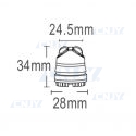 Feu de signalisation led TrekFlasher-A4® code aviation ECE 10R