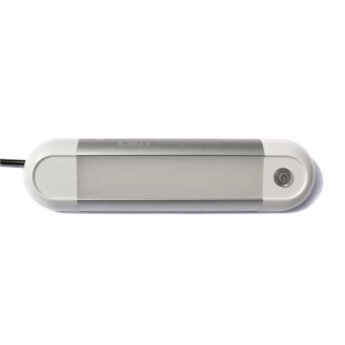 Lampe De Lecture LED 12V Blanc Chaud Pour Camping-car - Aluminium Avec Interrupteur
