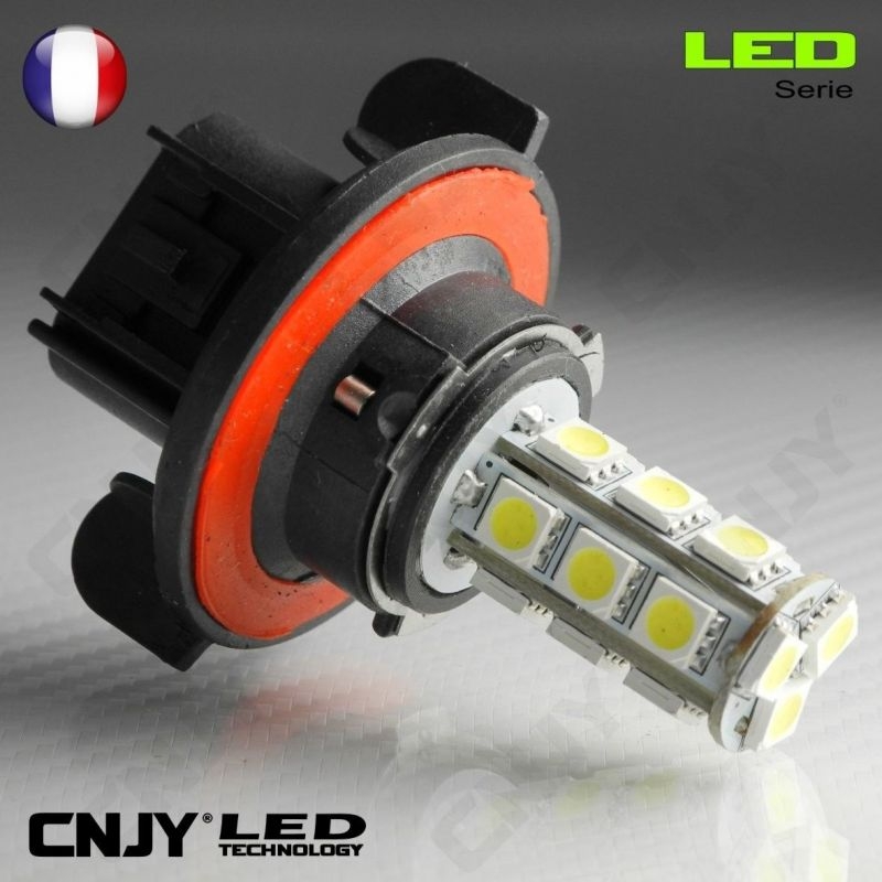 1 AMPOULE LED H13 9008 18LED SMD 12V POUR FEUX DE JOUR & PHARE ANTI BROUILLARD