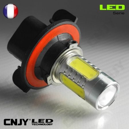 1 AMPOULE LED H11 PGJ19-2 25W CREE LENTICULAIRE 12V POUR FEUX DE