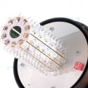 Gyrophare agricole 120 led 12W orange sur mât flexible ECE R65 12V