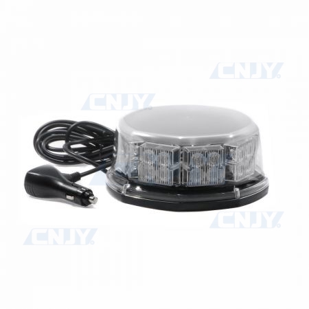 GYROPHARE LED MAGNETIQUE A BRANCHER SUR ALLUME CIGARE 12/24 DC - - INTFRADIS