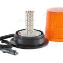 Gyrophare led orange magnétique 10W haut ECE R65